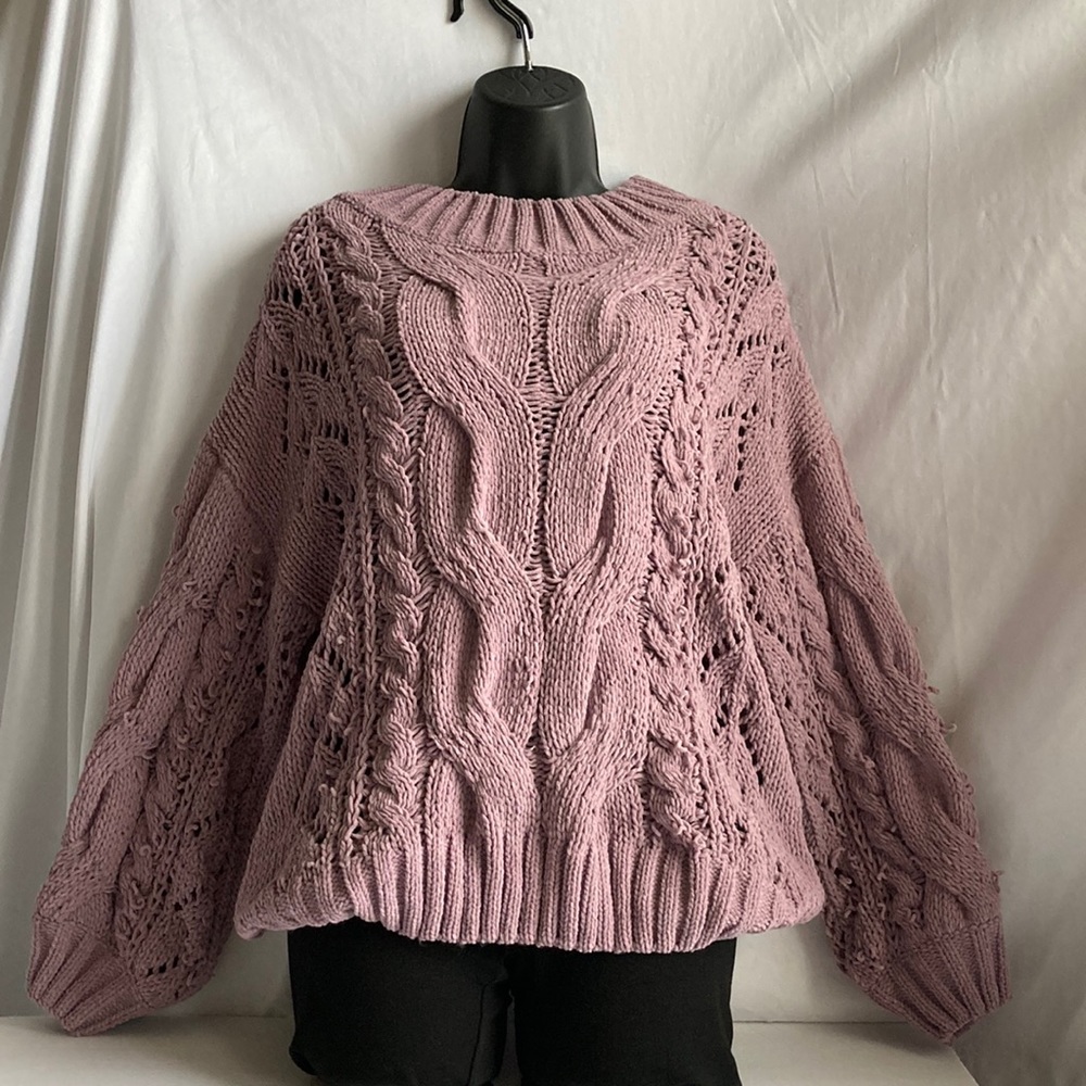 Miracle Chunky Knit Pullover Sweater Size Small/Medium